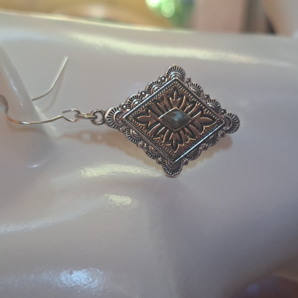 Southwestern Diamond Shaped Earrings